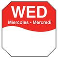 Daymark Day Of The Week 1 X Removable Label Wed Roll 000 