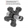 Clutch Adjustment Cable Qiilu Motorcycle Screw Universal Cnc Aluminum Alloy Wire Black
