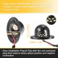 X Autohaux 2pcs Led License Plate Light Lamp Assembly For Dodge Ram 1500 Pickup 1994-2001 6000k White