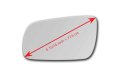 Fit Over Auto-dimming Mirror Glass With Full Size Adhesive For 98-99 Audi A4 A6 A8 S6 Driver Side View Left Lh Check In