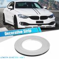 X Autohaux 0 2 Width 164ft Decorative Strips Waterproof Reflective Tape Sticker Warning Black For Car Motorcycle