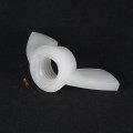 Uxcell M10 Wing Nuts Nylon Butterfly Nut Hand Twist Tighten Fasteners White 15pcs