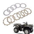 Mtx200r Clutch Friction Plate High Strength Material Set For Cbf250 Fourtrax Noise Reduction Easy Installation Stable Using