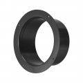 Uxcell Black Straight Duct Connector Flange Abs Plastic Air Outlet Inlet Adaptor For 4 92inch Dia Hose 3pcs