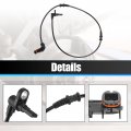 X Autohaux 1 Pcs Front Left Right Abs Wheel Speed Sensor For Mercedes-benz Viano 2010-2014 No 6395401017