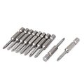Uxcell 2 X1 4 3 5mm Ph1 Magnetic S2 Crosshead Phillips Screwdriver Bit 10pcs