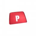 X Autohaux Red Gear Shift P Button Stickers Knob Lever Parking Cover Replacement For Bmw 1 2 3 4 5 6 7 Series X3 X5 X6