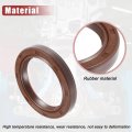 Uxcell 2pcs Engine Crankshaft Oil Seal Replacement For Honda Cr-v 2003-2005 Acura Rsx 2002-2005 No 91212-pna-003 91212pna003