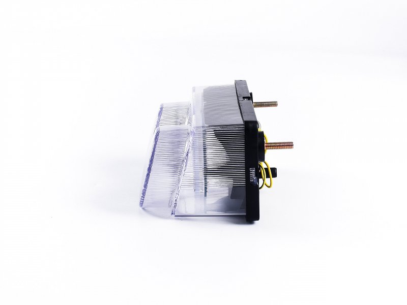 Motorcycle Led Brake Tail Light Clear Lens With Integrated Turn Signal Fit For Yamaha 1998-1999 Yzf R1 1988-1993 Fzr600 750 Fzr