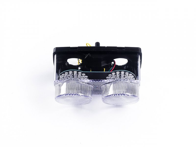 Motorcycle Led Brake Tail Light Clear Lens With Integrated Turn Signal Fit For Yamaha 1998-1999 Yzf R1 1988-1993 Fzr600 750 Fzr