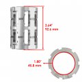 Caltric Front Differential Sprague Roll Cage Compatible With Polaris Magnum 330 4x4 2003 2004 2005