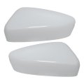Spieg Side Mirror Cover Set For 2014-2016 Mazda 6 Material White Pair Cap Housing Ghp9-69-1n7a And Ghp9-69-1n1a 
