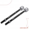 A-premium 2 X Front Inner Tie Rod Ends Compatible With Chevy Silverado 1500 2014-2018 Suburban 2015-2020 Tahoe Gmc Sierra Yukon