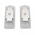 2pcs Led Car Door Welcome Lights Courtesy Under Footwell Luggage Light Lamp Compatible With Bmw X5 E53 E39 Z8 E52