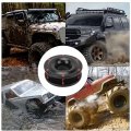 Rope Retention Pulley 22000lbs Heavy Duty Towing Winch Snatch Recovery Ring For 12mm Diameter Suv Atv Trunk Off Road