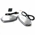 Hongk- Led Signal Lighting Httmt Mirror Block Off Base Plate Chrome Compatible With 1999-2007 R6 Yzf-r6 Yzfr6 Billet Aluminum