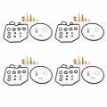 Hippotech Pack Of 4 Motorcycle Carburetor Repair Kits Replacement For Honda Gold Wing Gl1100 1980 1981 1982 1983