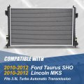 Auto Dynasty Dpi 13186 Factory Style 1-row Cooling Radiator Compatible With Ford Taurus Sho Lincoln Mks 3 5l Turbo At 2010-2012