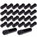 Ocpty 14x2 Wheel Lug Nuts 24pcs Closed Black Nut 2 0 90 Oem Factory Replacement Ford For Lincoln