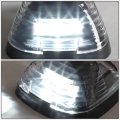 Auto Dynasty For Ford Super Duty Black Housing White Led Cab Roof Top Lights Smoked 3rd Brake Cargo Light 5 Pieces