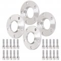 10mm Wheel Spacers 5x120 72 56mm Bore With 12x1 5 Lug Nuts Adapters For 528e 528i E23 E32 E38 4pcs 