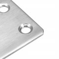 Uxcell Repair Plate 47mm X 38mm Flat Fixing Mending Bracket Connector 8 Pcs