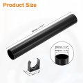 Pvc Rigid Tube 300mm Length Round Pipe Tubing 36mm Id 40mm Od Plastic Tubes With Clamp For Aquarium Water Cooling System Cable