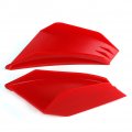Duokon Motorcycle Wing 1 Pair Universallet Aerodynamic Wing Kit Red