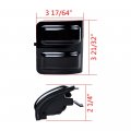 Astra Depot 1 Pair Switchback Led Side Mirror Marker Lamps Compatible With 2008-2016 Ford F250 F350 F450 Super Duty Smoked Lens