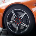 X Autohaux 20pcs 19mm Universal Red Silicone Car Wheel Nut Lug Hub Screw Rim Bolt Covers Dust Protection Tyres Caps