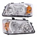 Halogen Headlights Assembly Pair Set For 2004 2005 2006toyota Highlander With Sealing Rings Passenger And Driver Side Headlamps 