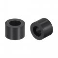 Uxcell Abs Round Spacer Washer Id 4 2mm Od 7mm L 5mm Plastic Standoff For 3d Printer Tv Wall Mounting Electrical Outlet Black