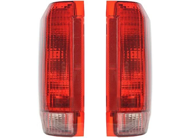Tail Light Assembly Set Of 2 For 1997 Ford F-250 Hd With Styleside Bed Direct Fit Replacement Dot And Sae Compliant Waterproof