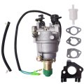 16100-z5l-f11 Carburetor Carb Replacement For Honda Gx340 Gx390 8hp 9hp 11hp 13hp Generator W Solenoid