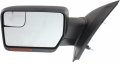 F-150 11-14 Mirror Lh Power Folding Heated Paintable W Blind Spot Glass Memory Puddle Light And Signal 