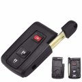 Wfmj For Toyota Prius 2004 2005 2006 2007 2008 2009 Mozb21tg 3 Buttons Keyless Entry Remote Smart Key Case Chain Shell Fob