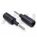 Long Extended Frame Slider Crash Protectors For 2003 2004 2005 2006 Cbr 600rr Carbon 1 In Delrin Material