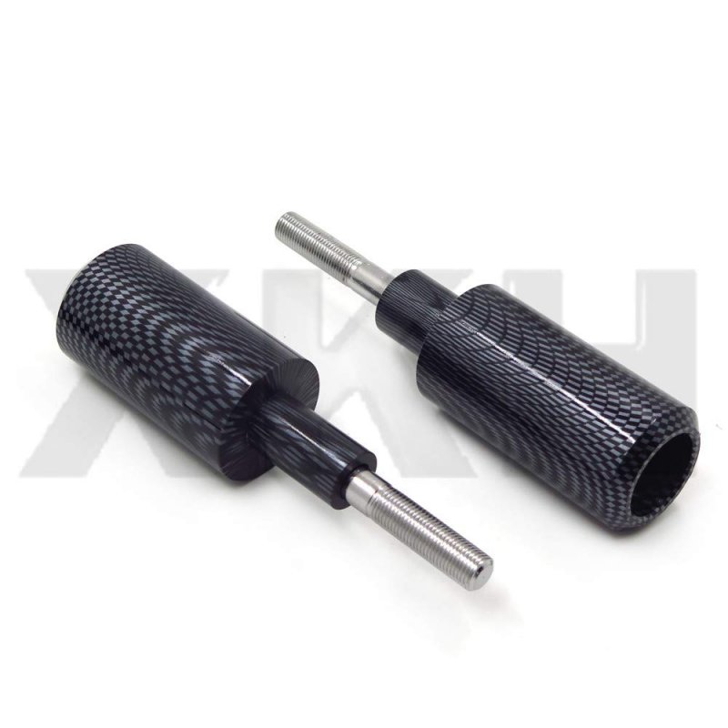 Long Extended Frame Slider Crash Protectors For 2003 2004 2005 2006 Cbr 600rr Carbon 1 In Delrin Material