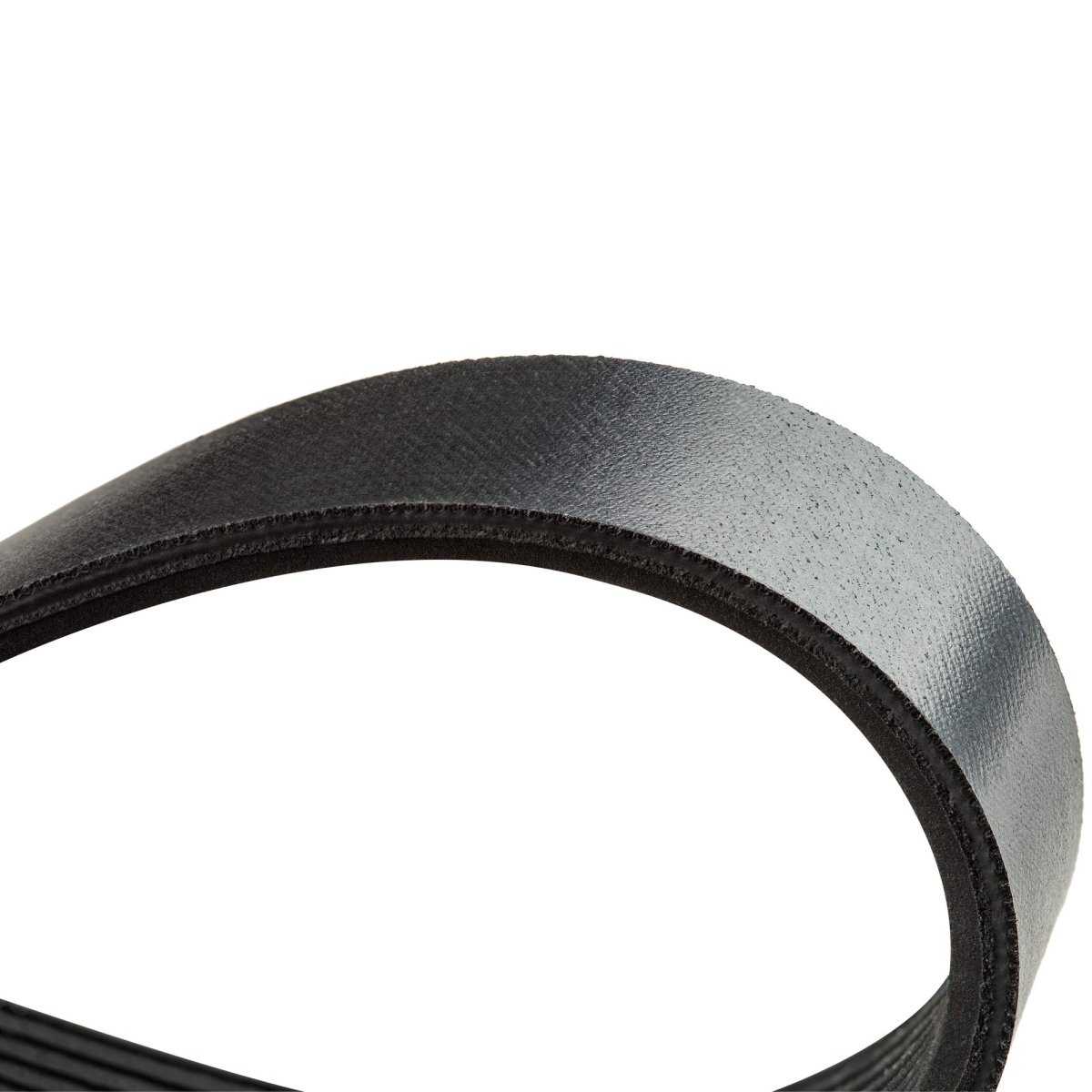 140j6 Poly V Drive Belt 140 J Micro Rubber With 6 Ribs High Strength Motor Replacement Black