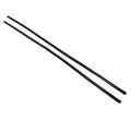 Black Roof Trim Molding Kit Sealant Strip For Toyota Corolla 2003 2008 Vehicle Specific Fit Chrome Material 