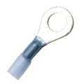 Heat Shrink Ring Terminals Blue 16 14 Ga Gauge 3 8 In Stud Size Alx-pau-si-hp1890-cla1 Polyolefin Adhesive Lined Tubing 