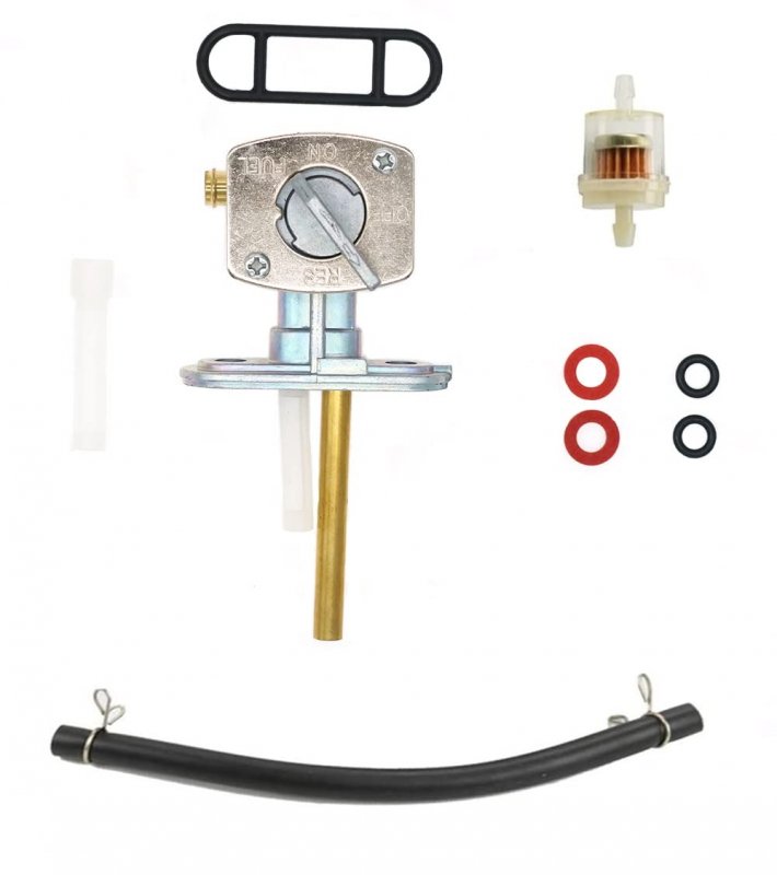 Fuel Tank Switch Petcock Valve For Moto 4 Yfm350er Yfm80 Yfm250 Yfm225 Yfm200 And Big Wheel Bw80 Bw200 Bw350 Pw80 Rt100 Ttr90