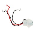 Electrical Socket For Nissan 300zx 1990 1991 1992 White Round Connector Snap Fit Attachment 1 Female Alx-pau-si-hp3955-cla4 