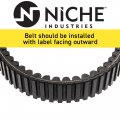 Niche Drive Belt 0823-228 3201-242 For 2004-2017 Arctic Cat 650 Alterra Prowler 500 Xc450