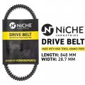 Niche Drive Belt 0823-228 3201-242 For 2004-2017 Arctic Cat 650 Alterra Prowler 500 Xc450