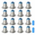 12482063 Valve Stem Oil Seal Kit Pcs For Gm Ls Lt Ls1 Ls2 Ls3 Ls4 Ls6 Lq4 Lq9 4 8l 5 3l 7l 6 0l 6 2l 7 And Gen V Engines Top 
