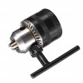 Uxcell Drill Chucks 3 8-24unf Threaded 1 5-10mm Capacity Sds Shank With Chuck Key For Electric Impact Corded Cordless