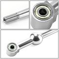 Civic Del Sol Crx Integra Dual Bend Manual Transmission Racing Short Throw Shifter Silver