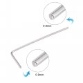 Uxcell 0 9mm Hex Key Wrench L Shaped Cr-v Repairing Tool 5 Pcs