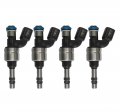 12633789 12633784 12608362 Fj1154 Set 4 Fuel Injectors For Gmc Terrain Buick Lacrosse Chevy Equinox 2 4l M1418 800-2190n M1408